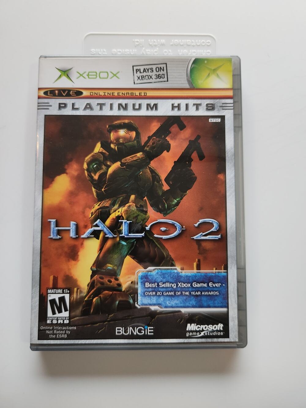 Halo 2 Platinum Hits Original Xbox Video Game Bungie FPS Shooter CIB M Tested